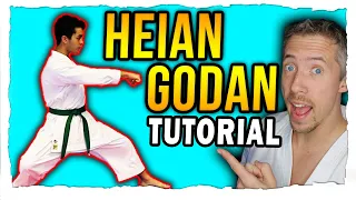 Heian Godan Step By Step | Shotokan Karate Kata 5 Heian Godan Tutorial