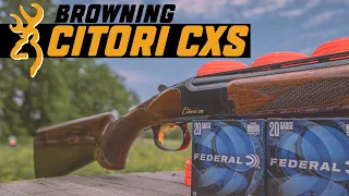 Browning Citori CXS 20 Gauge O/U Shotgun Review