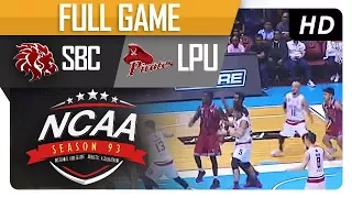 SBC vs. LPU | NCAA 93 | Finals Game Two | Full Game | 4th Quarter | November 16, 2017