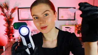 ASMR High Tech Face Exam, Medical RP, Personal Attention