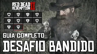 RED DEAD REDEMPTION 2 - DESAFIOS BANDIDO (GUIA COMPLETO)