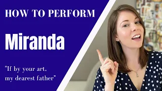 An Actor's Guide to "If by your art, my dearest father" | Miranda monologue | The Tempest