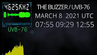 The Buzzer UVB 76 4625Khz 08/03/2021 голосовые сообщения