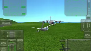 Mid-air collision compilation with realistic sounds in Turboprop Flight Simulator (PART 1)
