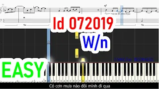 W/n - id 072019 (3107 ft 267) Piano EASY | Piano For Beginner