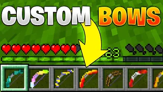 Minecraft but There are Custom SUPER BOWS...
