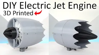 How I have made an Electric Jet Engine | 120 mm diameter | 3D printed