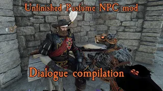 Unfinished Pusfume NPC mod - dialogue compilation