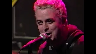 Green Day - Blood, Sex & Booze live [MUCHMUSIC INTIMATE & INTERACTIVE 2000]