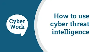 What does a strategic cyber threat expert do? | Cyber Work Podcast