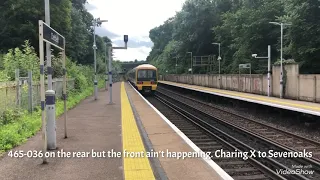 Trains at: Chelsfield, SEML, 05/08/21