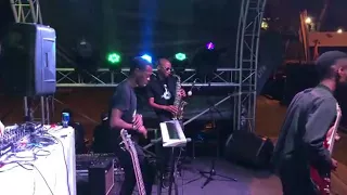 Hugh Masikela tribute÷BlackSounds performing stimela cover at the Wits beer garden