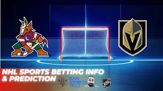 Arizona Coyotes VS Las Vegas Golden Knights :NHL Sports Betting Info for 4/5/24