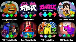FNF Sliced, Corrupted Annoying Orange, Beat Battle, Beat Fight, Rap Music Battle, Raptime Battle