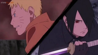 Naruto y Sasuke vs Momoshiki  AMV Time is running out muse