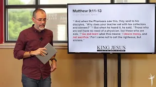 I Desire Mercy, Not Sacrifice (Devotional on Matthew 9:9-13)