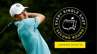 Every Single Shot From Jordan Spieth's Second Round | The Masters