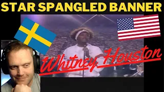 A Swede gets blown away by: Whitney Houston - Star Spangled Banner