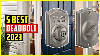 ✅Top 5 Best Deadbolts of 2023 | Best Deadbolts Lock for Secure Your Home