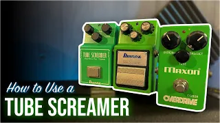 How to Use a Tube Screamer!