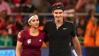 Roger Federer-Sania Mirza and Bruno Soares-Daniela Hantuchova