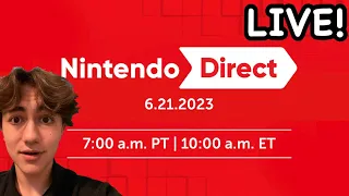 Nintendo Direct 6/21/2023 LIVE REACTION