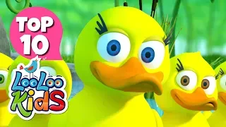 Top 10 Most Popular Songs for Children on YouTube LooLoo Kids