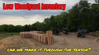 Woodyard Inventory is Low  (Will we survive the season?)
