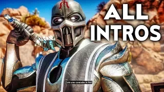 MORTAL KOMBAT 11 Noob Saibot All Intros Dialogue Character Banter MK11