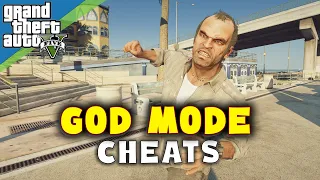 GTA 5 - PHONE CHEATS - " God Mode " (All Consoles and PC)