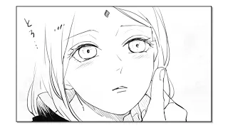 Sasuke x Sakura Doujinshi - A look says more than a thousand words