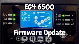 Updating the Firmware for EG4 6500 Inverters