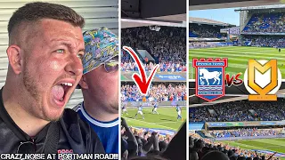 IPSWICH TOWN VS MK DONS | 3-0 | ELECTRIC ATMOSPHERE, FUNNY CELEBRATION & WE ARE TOP OF THE LEAGUE!!!