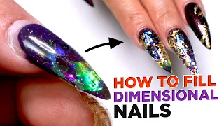 How to Do a Fill on Dimensional Nails