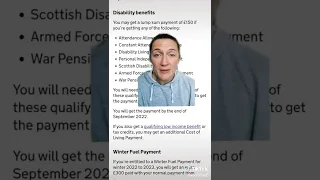 £150 Disability Cost of Living Payment