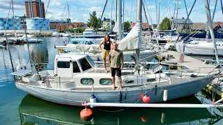 This is our new boat!  Boat Tour- Van de Stadt, Harmony 31 1969 - Ep. 313 RAN Sailing