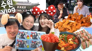 How to enjoy Korea🛫Exotic food, fermented raw skate, Chicken street Mukbang, hot-air balloon, palace