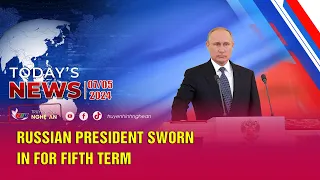 Today's News 07/05/2024: Russian president sworn in for fifth term