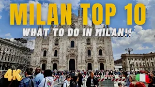 Milan Italy [4k] -Top 10 Most Beautiful Places to Visit in Milan Italy 🇮🇹 | June 2023