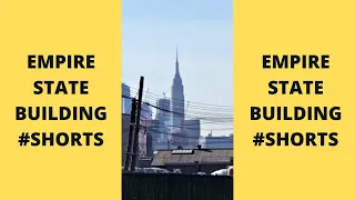 #SHORTS EMPIRE STATE BUILDING FROM EAST WILLIAMSBURG BROOKLYN