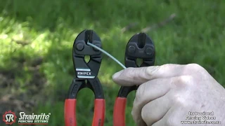 Knipex Wire Cutters Straight Jaw & Scalloped Jaw