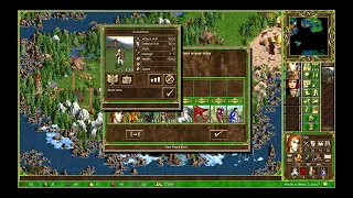 Heroes of Might and Magic III HotA: Gelu can upgrade Elves to sharpshooters during join full army.