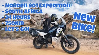 Husqvarna Norden 901 Expedition - 24 hours, 750km, South Africa...