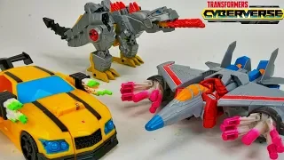 Transformers Cyberverse Ultra Class Wave 1 Action Attackers Grimlock Bee Starscream