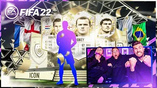 FIFA 22: ICON heute bist du FÄLLIG im XXL PACK OPENING mit GamerBrother😱🔥