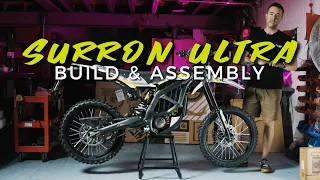 Surron Ultra Bee - How to Build & Assemble your Bike [Unboxing Tutorial]