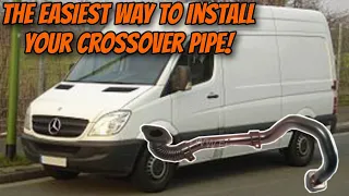 EGR Crossover Tube Install - Mercedes 3.0 Diesel NV3 Done in Minutes!