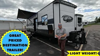 Destination Trailer Under 9000lbs! 2023 Forest River Timberwolf 39TN