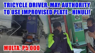 AUTHORITY TO USE IMPROVISED PLATE, DAPAT WALANG EXPIRATION DATE!