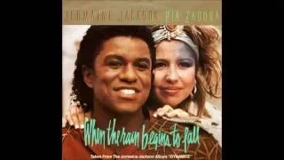 Jermaine Jackson & Pia Zadora - 1984 - When The Rain Begins To Fall